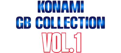 Konami GB Collection Vol. 1 logo for GameBoy Color